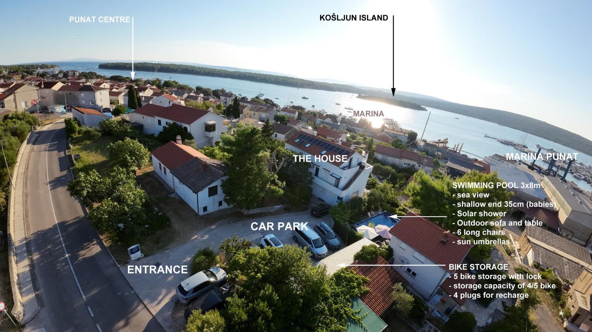 Apartments Monika Bed&Breakfast Punat Zewnętrze zdjęcie